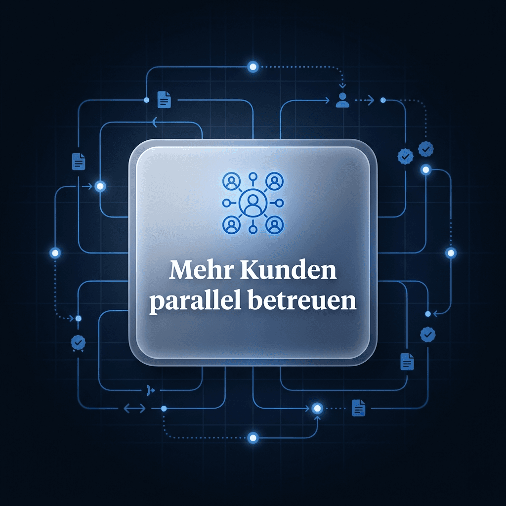 Mehr Kunden parallel betreuen – Workflow-Visualisierung